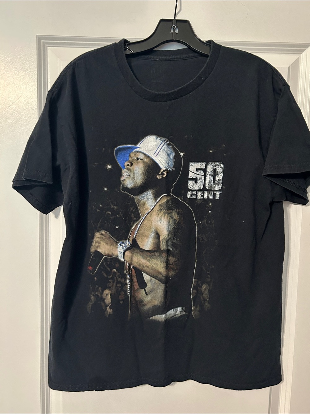 Black 50 Cent GraphicTee